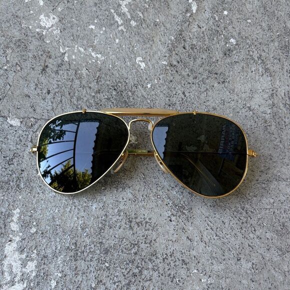 Vintage aviator gold Ray-Ban’s - Picture 1 of 9